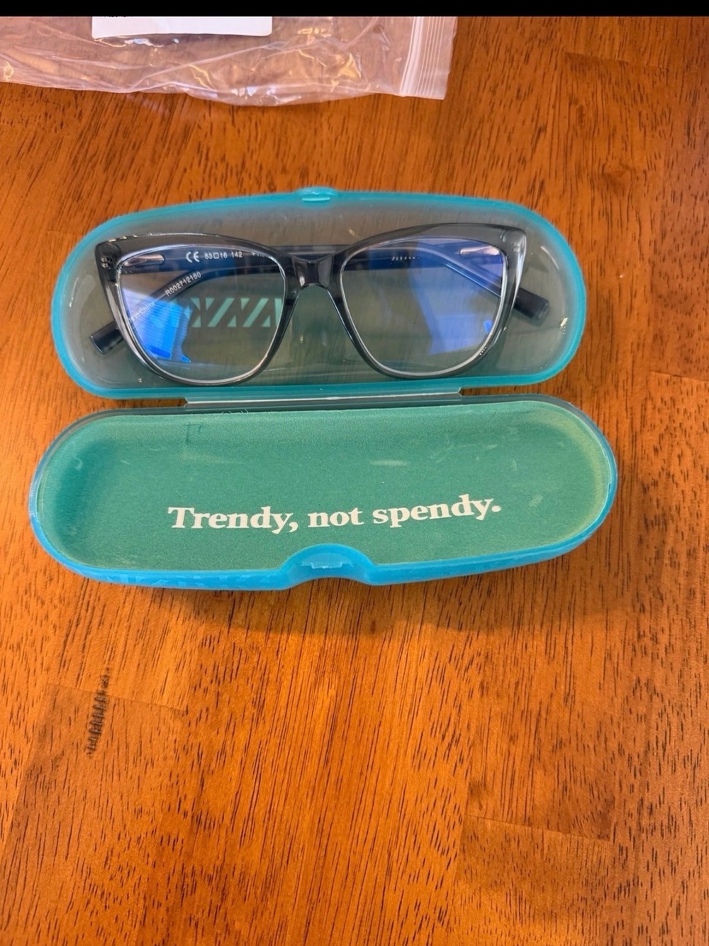 Zenni Eyeglasses or readers +1.50 with case